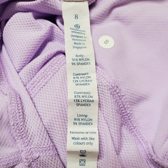 NWOT Lululemon Lilac Tank - Picture 6 of 7